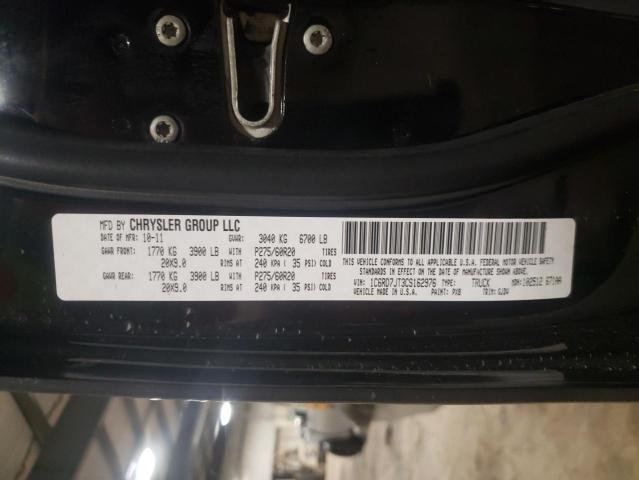 Photo 10 from auction – 2012 DODGE RAM 1500 L with VIN 1C6RD7JT3CS162976