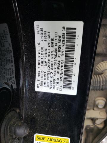 Photo 10 from auction – 2015 HONDA ACCORD EXL with VIN 1HGCR2F88FA240106