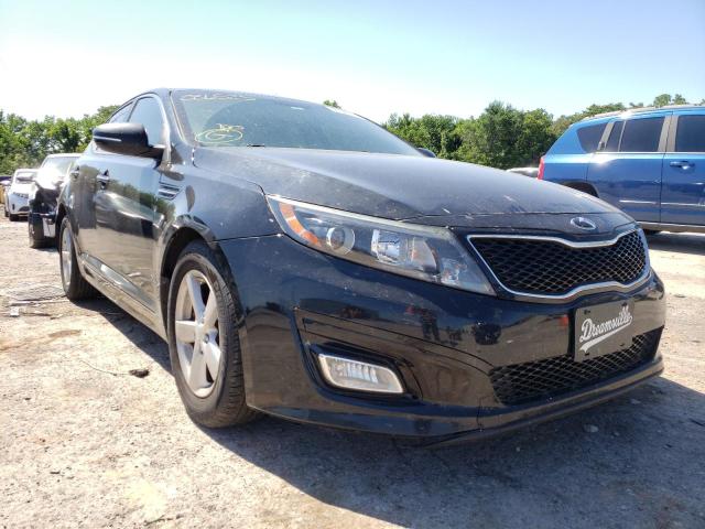KIA OPTIMA LX 2014 with VIN 5XXGM4A70EG286525 - Photo from auction
