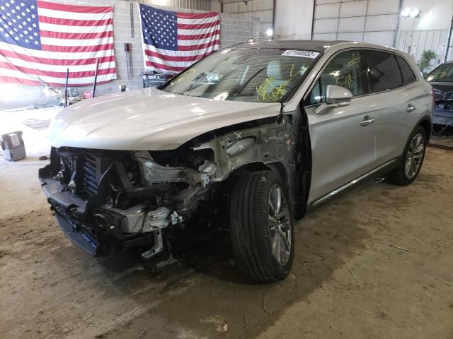 Photo 2 from auction – 2018 LINCOLN MKX RESERV with VIN 2LMPJ8LP8JBL22940