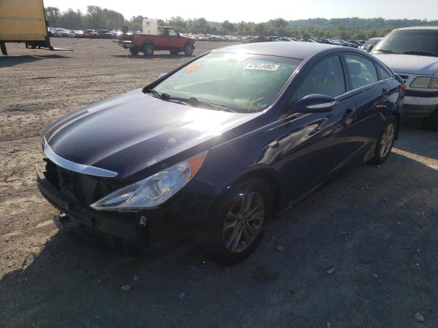 Photo 2 from auction – 2014 HYUNDAI SONATA GLS with VIN 5NPEB4AC2EH817819