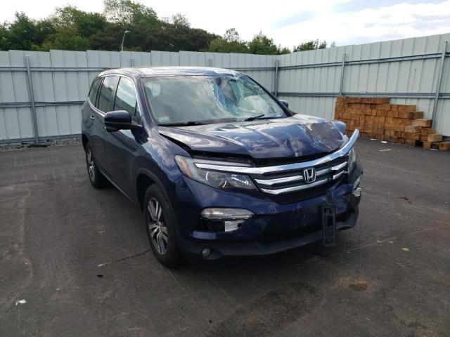HONDA PILOT EXL 2018 with VIN 5FNYF6H51JB058609 - Photo from auction