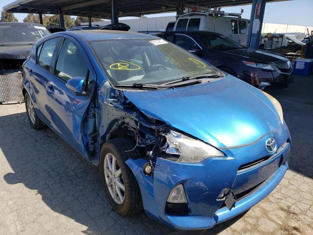 TOYOTA PRIUS C 2012 with VIN JTDKDTB32C1022005 - Photo from auction