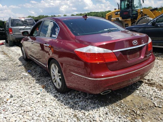 Photo 3 from auction – 2009 HYUNDAI GENESIS 4. with VIN KMHGC46F89U047609