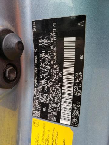 Photo 10 from auction – 2008 LEXUS RX 350 with VIN 2T2HK31U58C059879