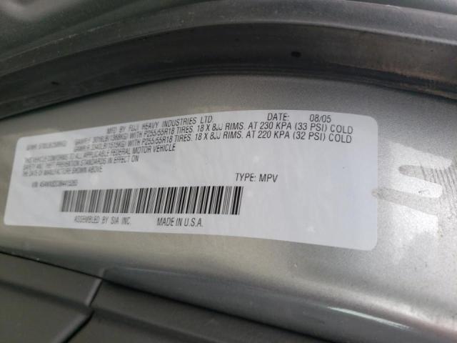 Photo 10 from auction – 2006 SUBARU B9 TRIBECA with VIN 4S4WX82C064415263