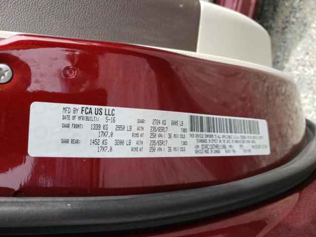 Photo 10 from auction – 2017 CHRYSLER PACIFICA T with VIN 2C4RC1DG7HR511086