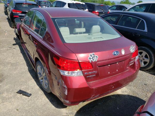 Photo 3 from auction – 2013 SUBARU LEGACY 2.5 with VIN 4S3BMBG65D3042767