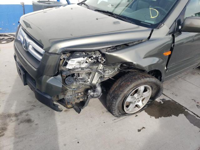 Photo 9 from auction – 2006 HONDA PILOT EX with VIN 5FNYF287X6B019292