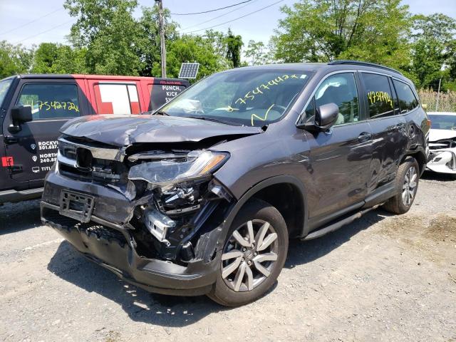 Photo 2 from auction – 2021 HONDA PILOT EX with VIN 5FNYF6H34MB033982