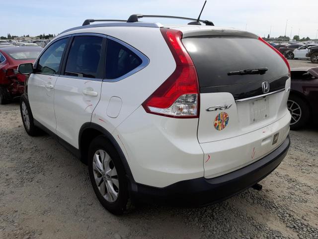 Photo 3 from auction – 2012 HONDA CR-V EXL with VIN 5J6RM4H76CL062892