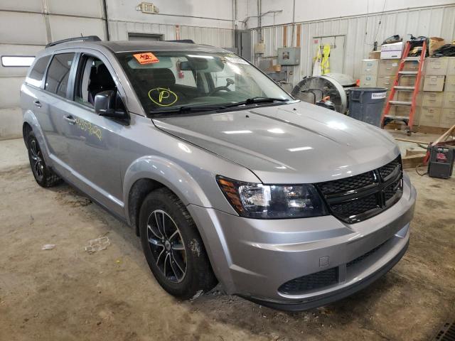 DODGE JOURNEY SE 2018 with VIN 3C4PDCAB7JT383198 - Photo from auction