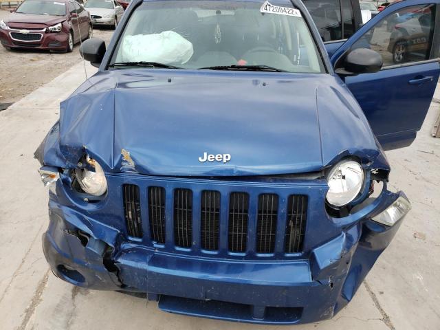Photo 7 from auction – 2010 JEEP COMPASS SP with VIN 1J4NT4FA2AD503098