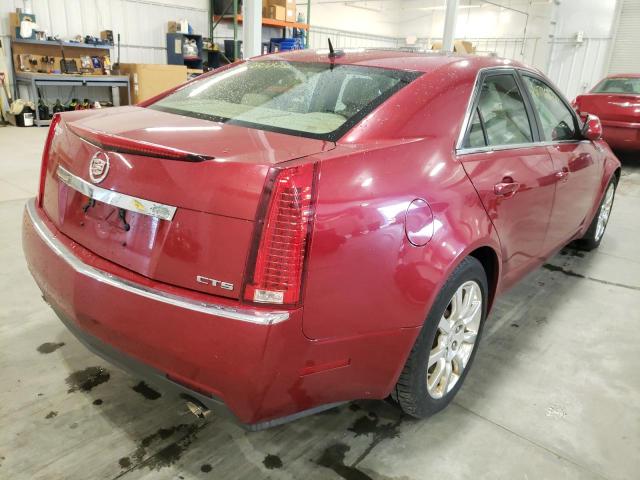Photo 4 from auction – 2008 CADILLAC CTS with VIN 1G6DM577480110280