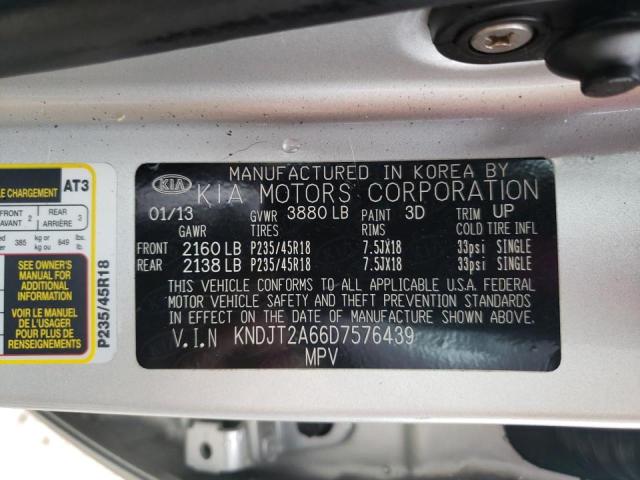 Photo 10 from auction – 2013 KIA SOUL + with VIN KNDJT2A66D7576439
