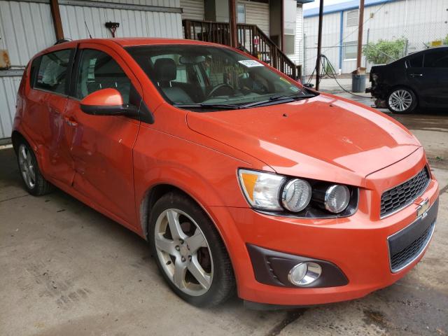 CHEVROLET SONIC LTZ 2013 with VIN 1G1JE6SH7D4100180 - Photo from auction