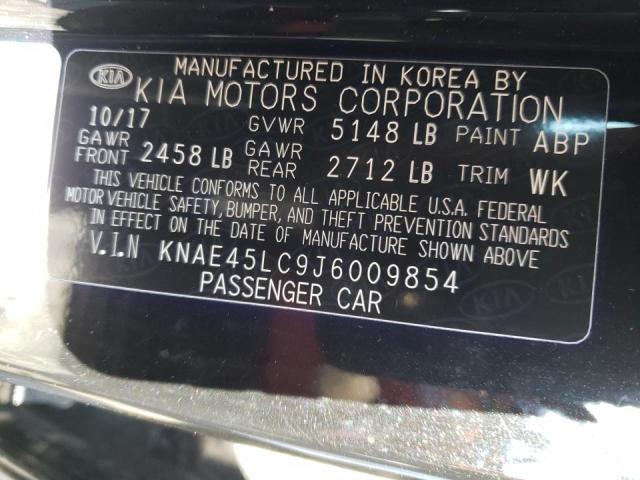 Photo 10 from auction – 2018 KIA STINGER GT with VIN KNAE45LC9J6009854