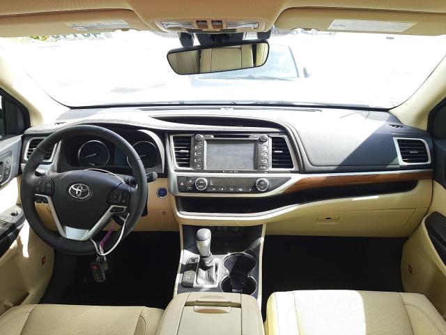 Photo 9 from auction – 2017 TOYOTA HIGHLANDER with VIN 5TDDGRFH6HS025704