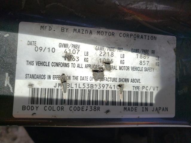 Photo 10 from auction – 2011 MAZDA 3 S with VIN JM1BL1L53B1397410