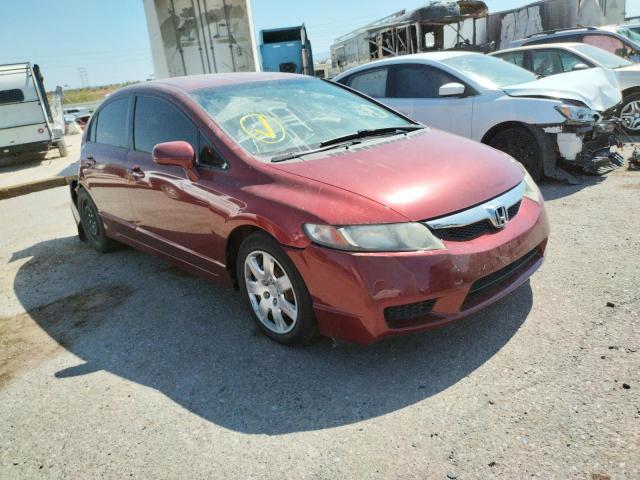 HONDA CIVIC LX 2009 with VIN 19XFA16599E042901 - Photo from auction
