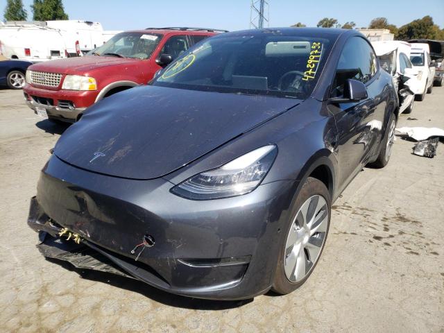 Foto 2 de la subasta – 2021 TESLA MODEL Y con VIN 5YJYGDEE5MF086116
