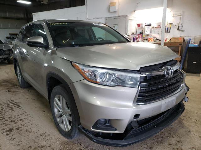 TOYOTA HIGHLANDER 2015 с VIN 5TDBKRFH4FS191142 - Фото с аукциона