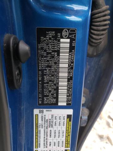 Photo 10 from auction – 2009 TOYOTA COROLLA MA with VIN 2T1KE40E49C022793