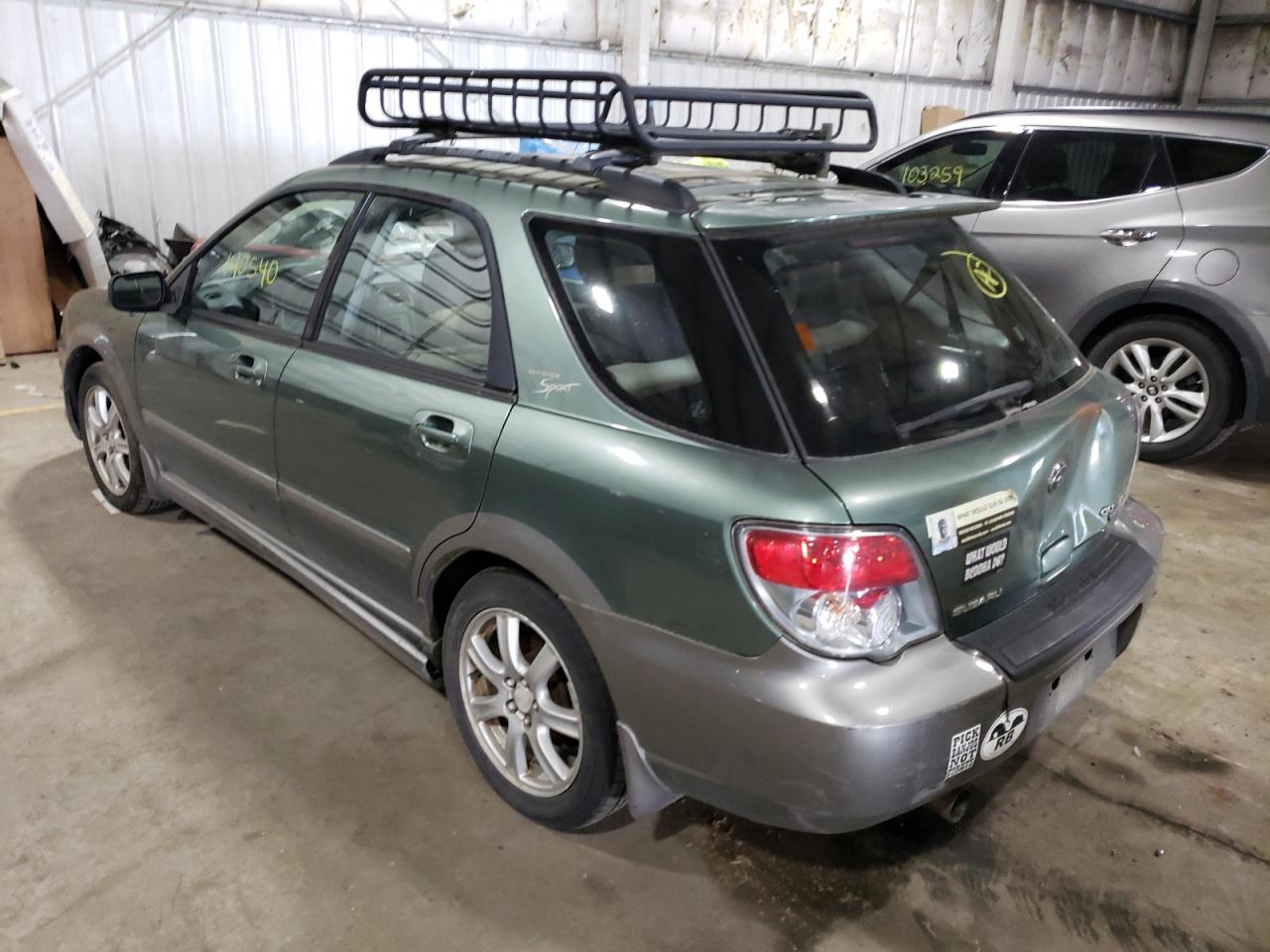 Photo 16 from auction – 2006 SUBARU IMPREZA OU with VIN JF1GG68686G821388