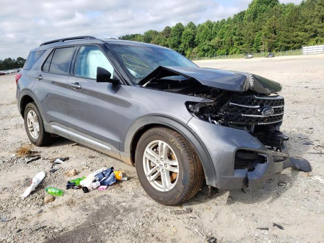 FORD EXPLORER X 2021 with VIN 1FMSK7DH3MGC49591 - Photo from auction