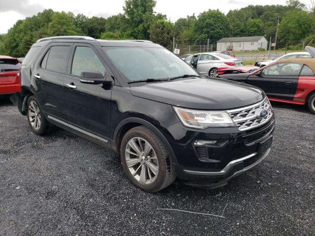 FORD EXPLORER L 2018 with VIN 1FM5K8F8XJGB91524 - Photo from auction