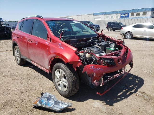 TOYOTA RAV4 LE 2015 with VIN JTMBFREV1FJ043099 - Photo from auction