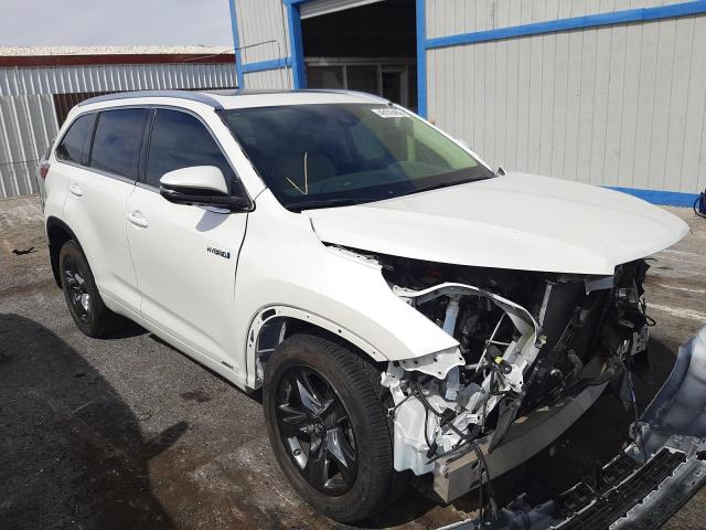 TOYOTA HIGHLANDER 2017 with VIN 5TDDGRFH6HS025704 - Photo from auction
