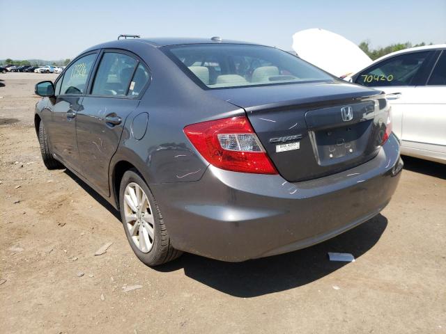 Photo 3 from auction – 2012 HONDA CIVIC EX with VIN 2HGFB2F87CH550164