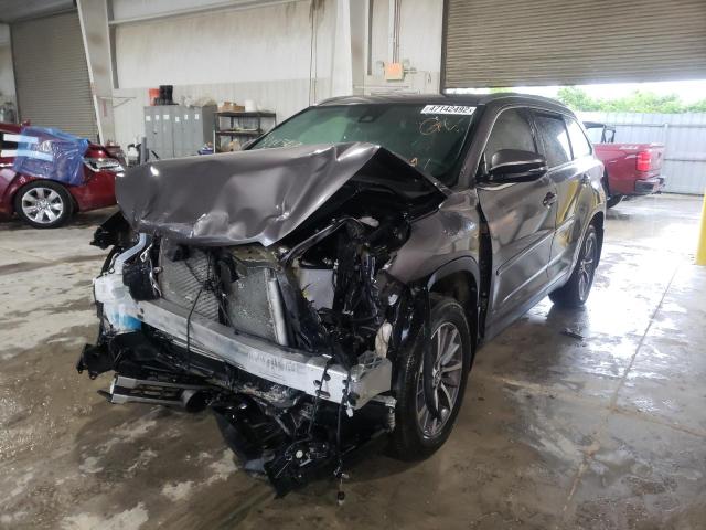 Photo 2 from auction – 2019 TOYOTA HIGHLANDER with VIN 5TDJZRFH8KS941367
