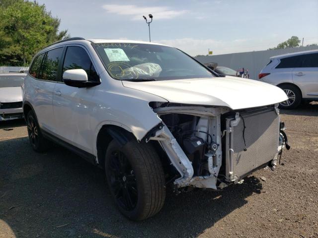 Photo 1 from auction – 2021 HONDA PILOT with VIN 5FNYF6H24MB058579