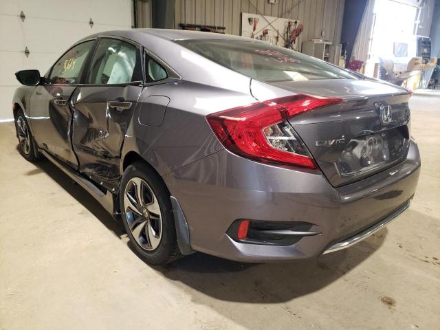 Photo 3 from auction – 2020 HONDA CIVIC LX with VIN 19XFC2F68LE209622