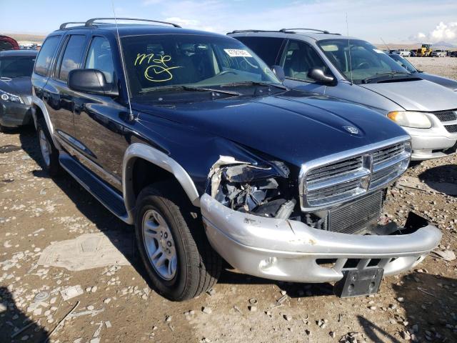 DODGE DURANGO SL 2003 with VIN 1D4HS58N43F549764 - Photo from auction