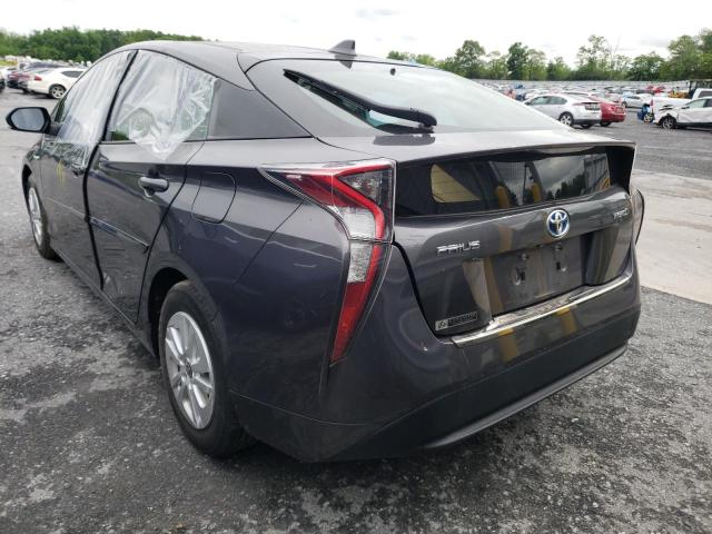 Photo 3 from auction – 2017 TOYOTA PRIUS with VIN JTDKBRFU5H3553187