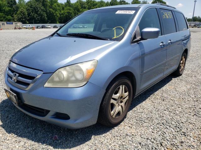 Photo 2 from auction – 2007 HONDA ODYSSEY EX with VIN 5FNRL38727B086277