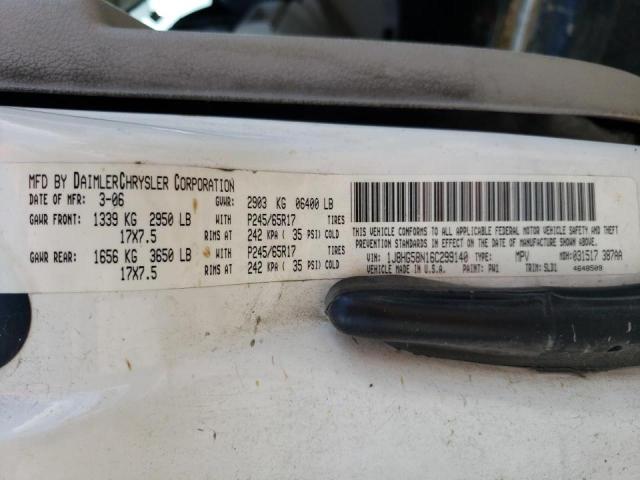 Photo 10 from auction – 2006 JEEP COMMANDER with VIN 1J8HG58N16C299140