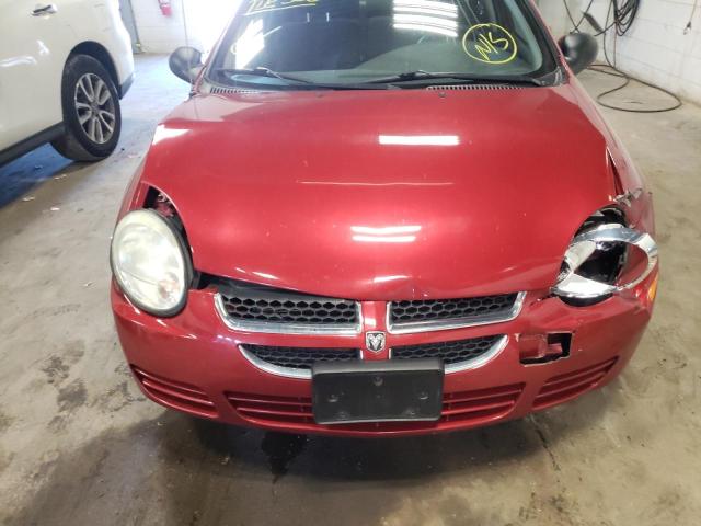 Photo 9 from auction – 2005 DODGE NEON SXT with VIN 1B3ES56C25D253952
