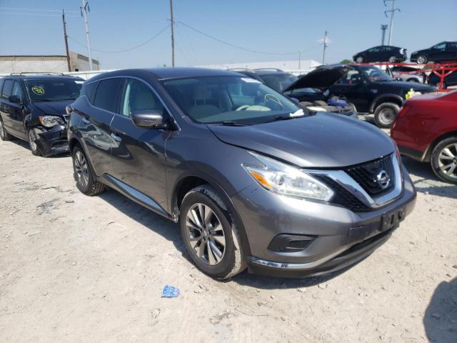 NISSAN MURANO S 2016 with VIN 5N1AZ2MH2GN102303 - Photo from auction