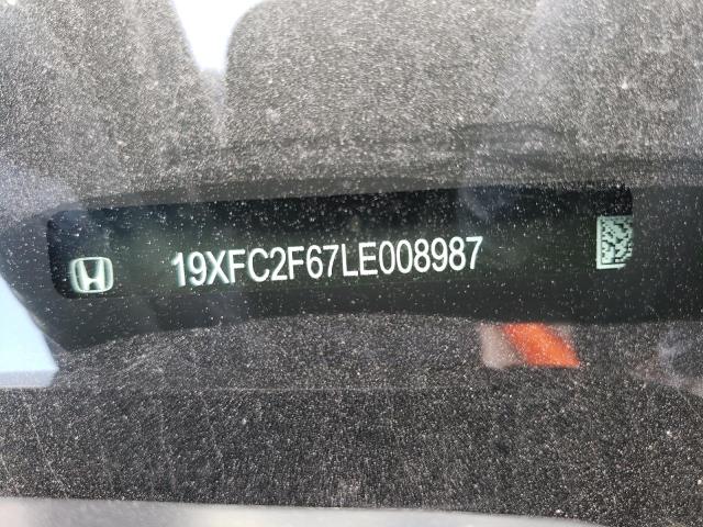 Photo 10 from auction – 2020 HONDA CIVIC LX with VIN 19XFC2F67LE008987