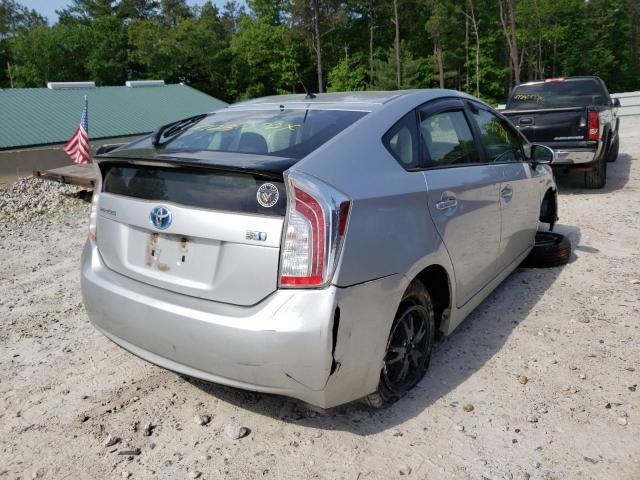 Photo 4 from auction – 2014 TOYOTA PRIUS with VIN JTDKN3DU5E1753341