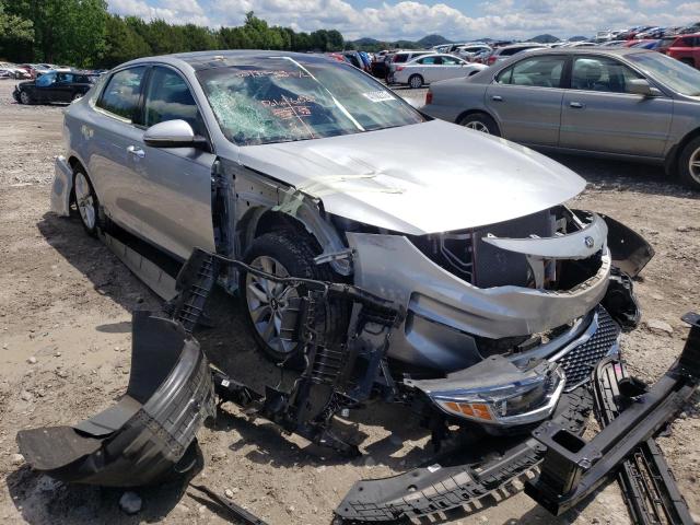 KIA OPTIMA EX 2018 with VIN 5XXGU4L34JG182544 - Photo from auction