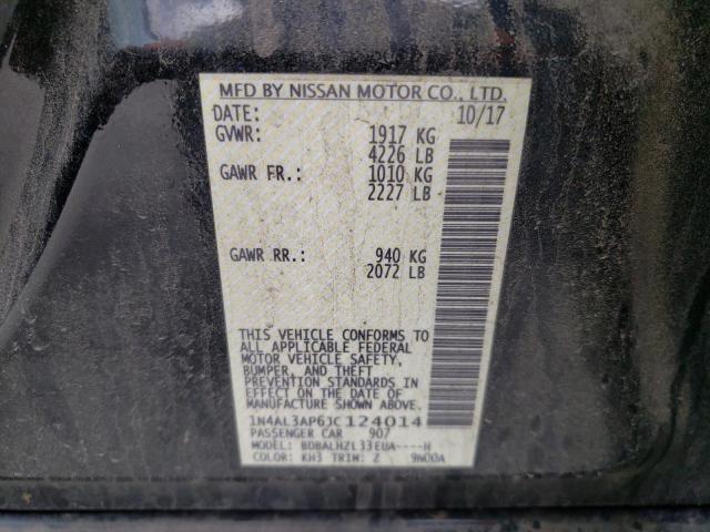 Photo 10 from auction – 2018 NISSAN ALTIMA 2.5 with VIN 1N4AL3AP6JC124014