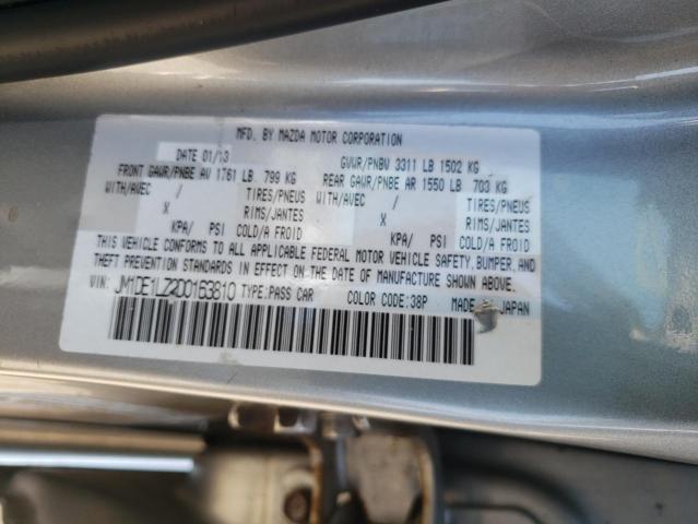 Photo 10 from auction – 2013 MAZDA MAZDA2 with VIN JM1DE1LZ2D0163810