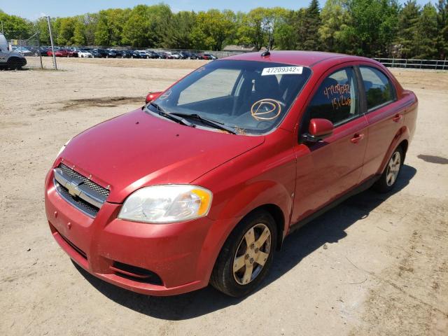 Photo 2 from auction – 2009 CHEVROLET AVEO LS with VIN KL1TD56E89B342533