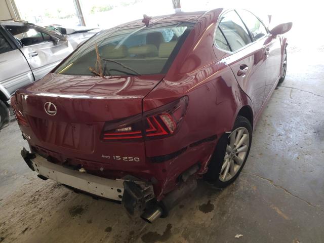 Photo 4 from auction – 2009 LEXUS IS 250 with VIN JTHCK262595028337
