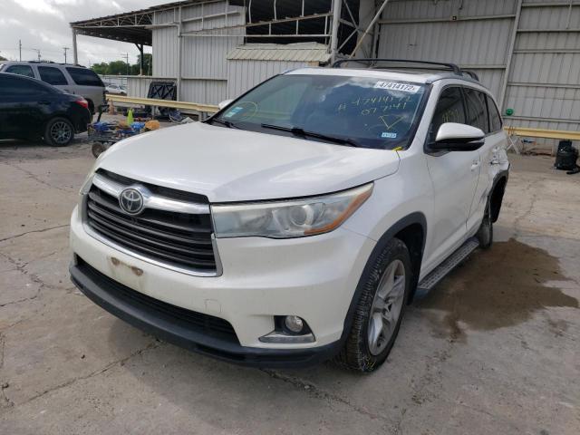 Photo 2 from auction – 2015 TOYOTA HIGHLANDER with VIN 5TDDKRFH1FS077141